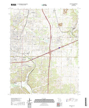 USGS US Topo 7.5-minute map for Joplin East MO 2021