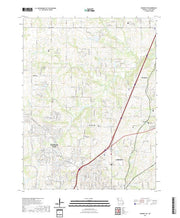 USGS US Topo 7.5-minute map for Kearney SW MO 2021