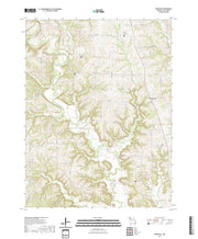 USGS US Topo 7.5-minute map for Knoxville MO 2021