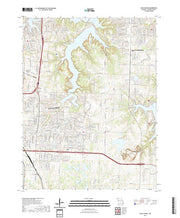 USGS US Topo 7.5-minute map for Lake Jacomo MO 2021