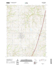 USGS US Topo 7.5-minute map for Lathrop MO 2021