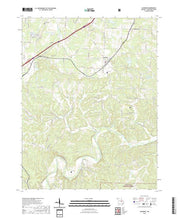 USGS US Topo 7.5-minute map for Leasburg MO 2021