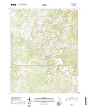 USGS US Topo 7.5-minute map for Lecoma MO 2021