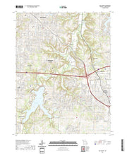 USGS US Topo 7.5-minute map for Lees Summit MO 2021