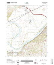 USGS US Topo 7.5-minute map for Lexington West MO 2021