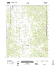 USGS US Topo 7.5-minute map for Licking MO 2021