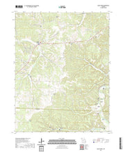 USGS US Topo 7.5-minute map for Macks Creek MO 2021