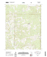 USGS US Topo 7.5-minute map for Manes MO 2021