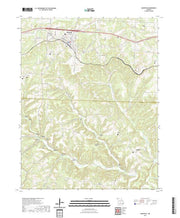 USGS US Topo 7.5-minute map for Mansfield MO 2021