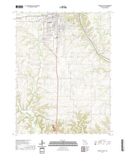 USGS US Topo 7.5-minute map for Marshall South MO 2021