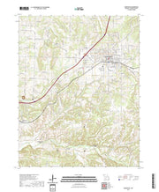 USGS US Topo 7.5-minute map for Marshfield MO 2021