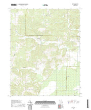 USGS US Topo 7.5-minute map for McGee MO 2021