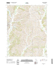 USGS US Topo 7.5-minute map for Milan East MO 2021