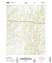 USGS US Topo 7.5-minute map for Millersburg MO 2021