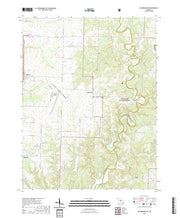 USGS US Topo 7.5-minute map for Millersburg SW MO 2021