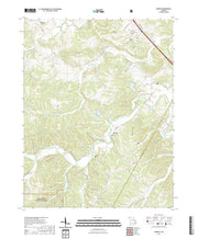 USGS US Topo 7.5-minute map for Minnith MO 2021