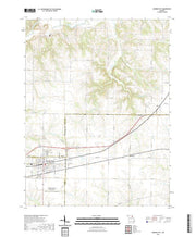 USGS US Topo 7.5-minute map for Monroe City MO 2021