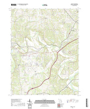 USGS US Topo 7.5-minute map for Moselle MO 2021