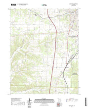 USGS US Topo 7.5-minute map for Neosho West MO 2021