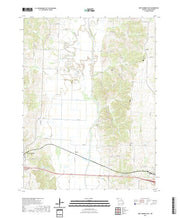 USGS US Topo 7.5-minute map for New Cambria East MO 2021