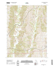 USGS US Topo 7.5-minute map for New Cambria West MO 2021