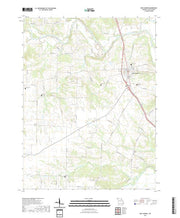 USGS US Topo 7.5-minute map for New London MO 2021