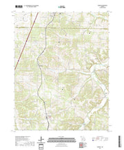 USGS US Topo 7.5-minute map for Niangua MO 2021