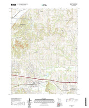 USGS US Topo 7.5-minute map for Oak Grove MO 2021