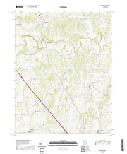 USGS US Topo 7.5-minute map for Oak Ridge MO 2021