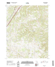 USGS US Topo 7.5-minute map for Oakland MO 2021