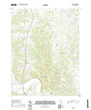 USGS US Topo 7.5-minute map for Okete MO 2021