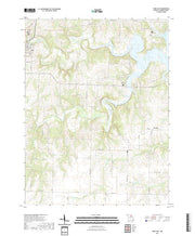 USGS US Topo 7.5-minute map for Paris East MO 2021