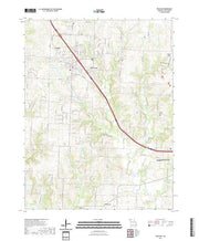 USGS US Topo 7.5-minute map for Peculiar MO 2021