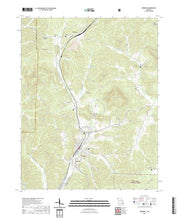 USGS US Topo 7.5-minute map for Piedmont MO 2021