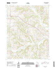 USGS US Topo 7.5-minute map for Pittsville MO 2021