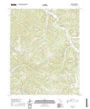 USGS US Topo 7.5-minute map for Powell MO 2021