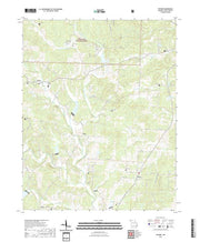 USGS US Topo 7.5-minute map for Poynor MO 2021