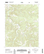 USGS US Topo 7.5-minute map for Prescott MO 2021