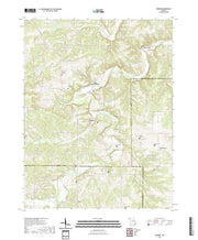 USGS US Topo 7.5-minute map for Redbird MO 2021