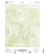 USGS US Topo 7.5-minute map for Rhodes Mountain MO 2021