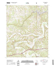 USGS US Topo 7.5-minute map for Richland MO 2021