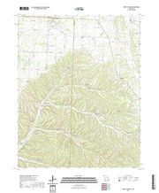 USGS US Topo 7.5-minute map for Rocky Comfort MO 2021