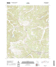 USGS US Topo 7.5-minute map for Rosebud MO 2021