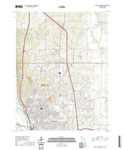 USGS US Topo 7.5-minute map for Saint Joseph North MOKS 2021