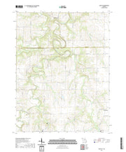 USGS US Topo 7.5-minute map for Santa Fe MO 2021