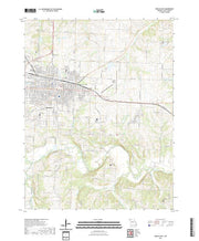 USGS US Topo 7.5-minute map for Sedalia East MO 2021