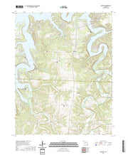 USGS US Topo 7.5-minute map for Sentinel MO 2021