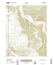 USGS US Topo 7.5-minute map for South West City MOOK 2021