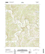 USGS US Topo 7.5-minute map for Strain MO 2021