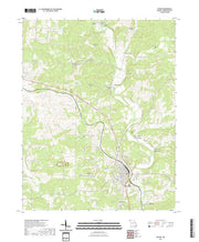 USGS US Topo 7.5-minute map for Thayer MO 2021